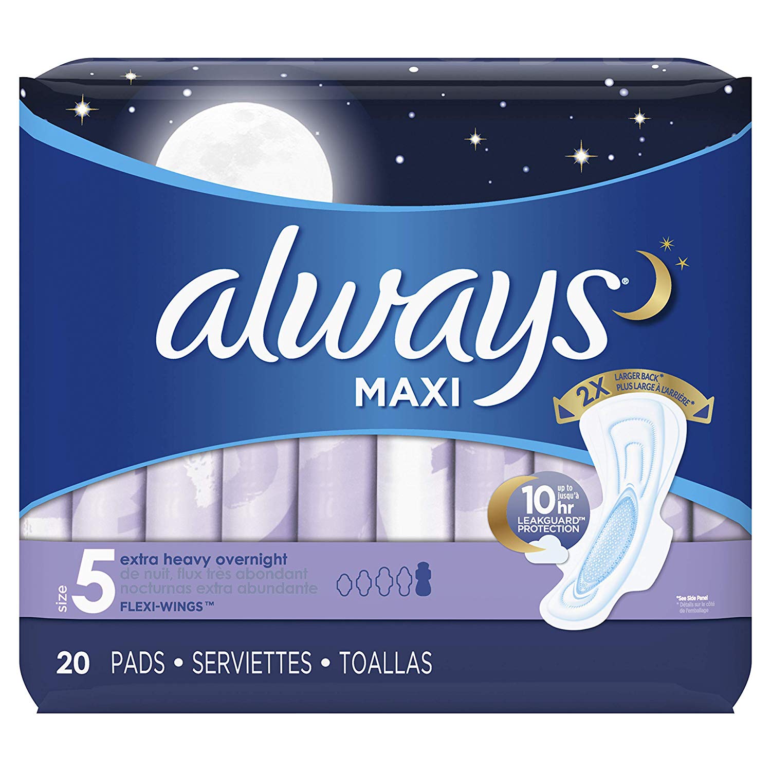ALWAYS REMOVES ITS FEMALE SYMBOL FROM PACKAGING