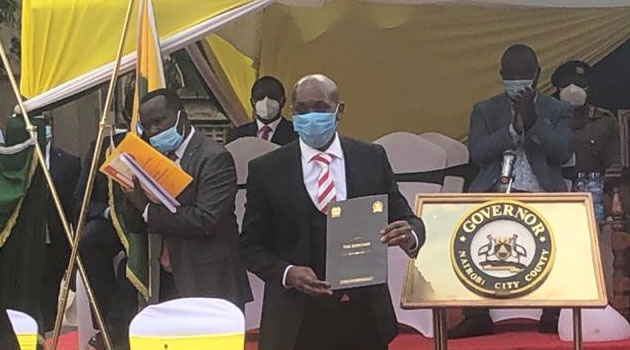 Speaker Mutura Sworn in as Nairobi’s Acting Governor