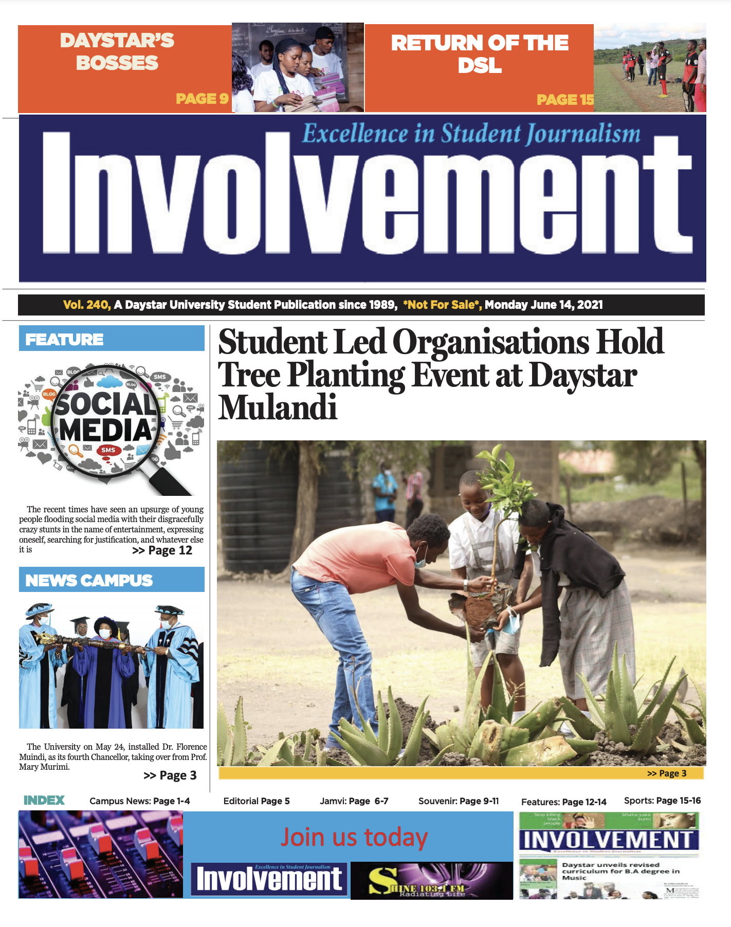 INVOLVEMENT ISSUE 240