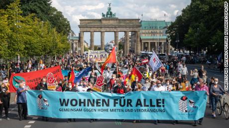 Berlin residents back seizing of property from Mega landlords.