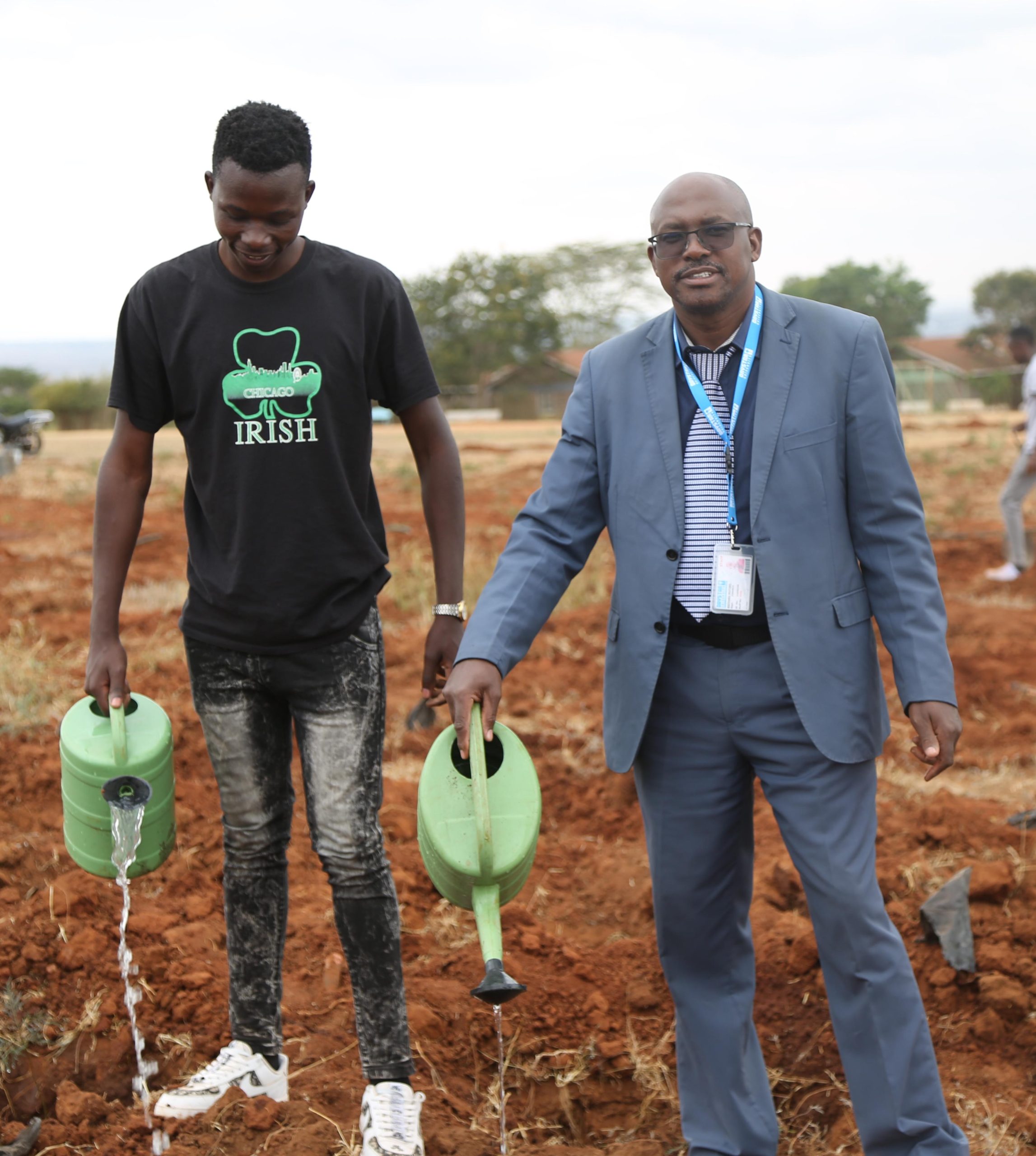 A THOUSAND TREE PLANTING EXERCISE.