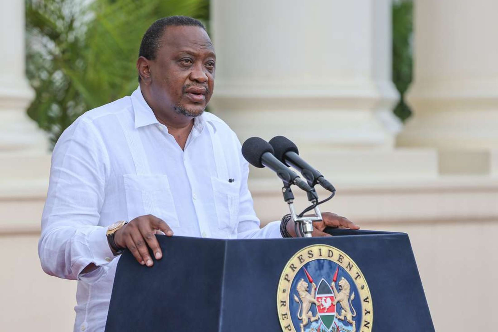 UHURU MAD AFTER SON’S ALLEGED HOME RAID.