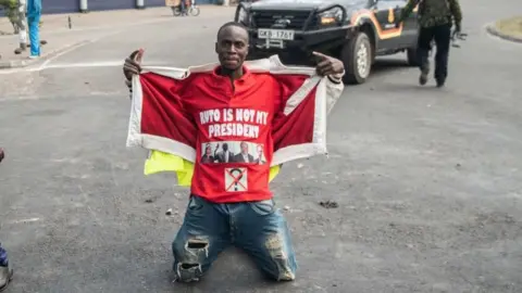 LES DÉMONSTRATIONS AU KENYA DE LA GÉNÉRATION Z