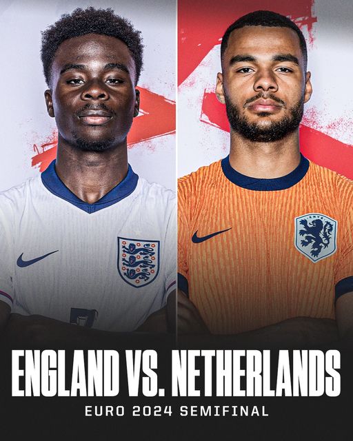 England and Netherlands to Square Off in Semis