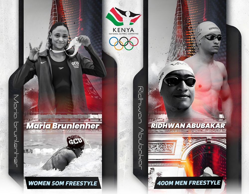The 2 Kenyans Swimming with the Best of Them