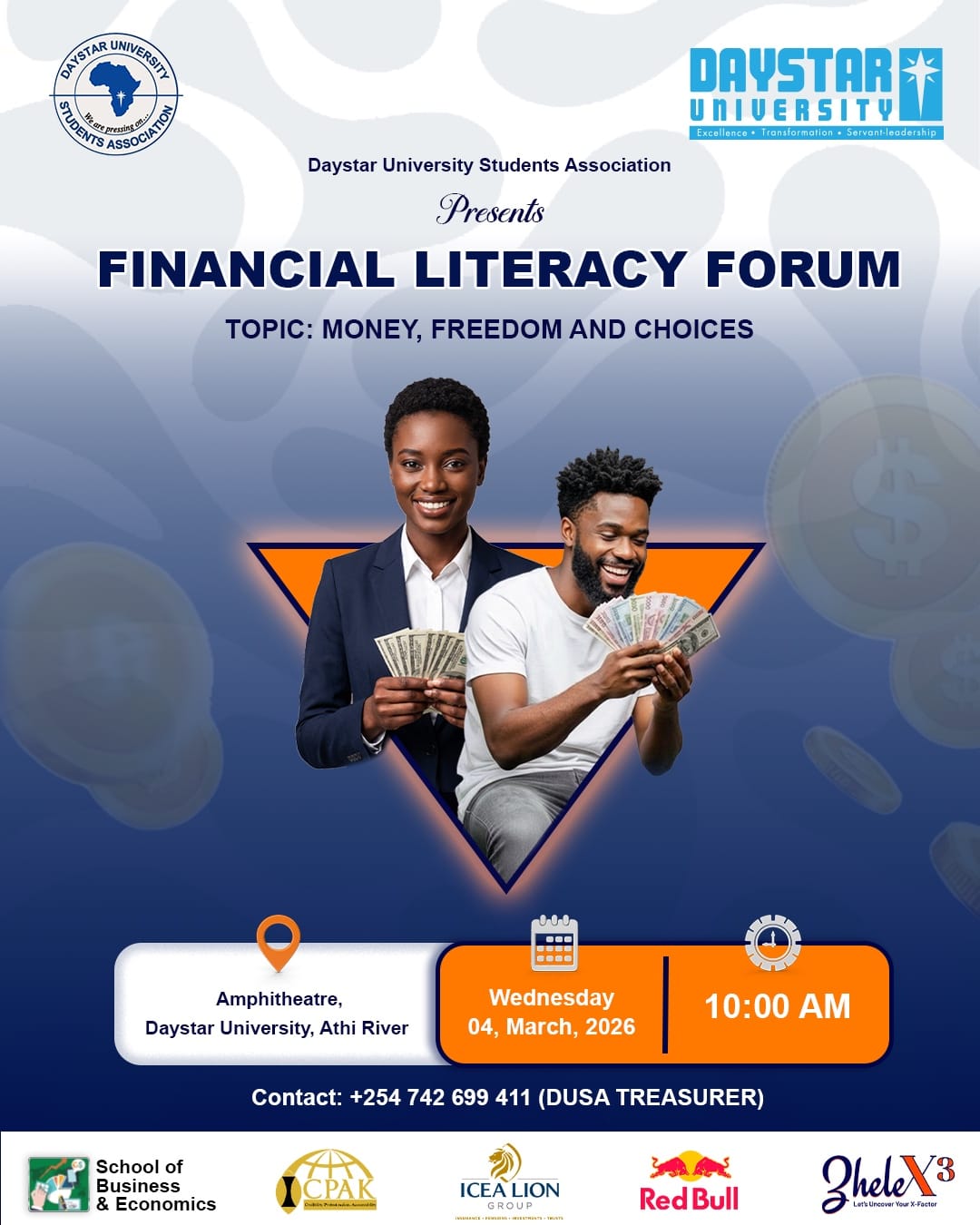 DAYSTAR STUDENTS SET FOR FINANCIAL LITERACY FORUM