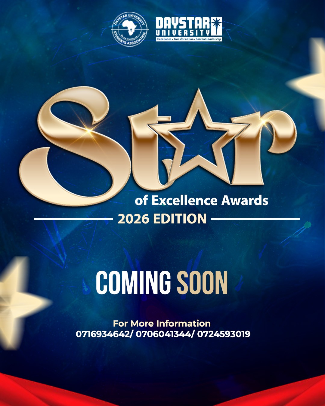 GLAMOUR AND MYSTERY AWAIT AT DAYSTAR’S STAR OF EXCELLENCE AWARDS